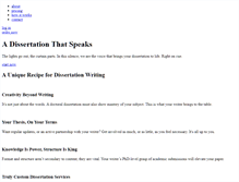 Tablet Screenshot of dissertationteam.com